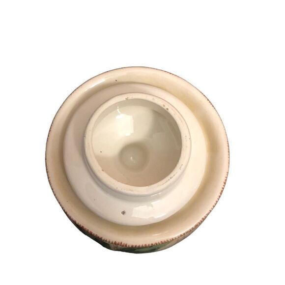 Merry “Country” Christmas Hand Painted Ceramic Creamer and Sugar Bowl. - Picture 5 of 8